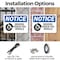 Signmission Drivers Chock Your Wheels OSHA Notice Sign, Plastic, 10in W x 7in L, 2PK OS-2PACK-NS-P-710-L-15511 - alternate 3